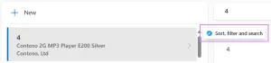 Use Copilot to quickly filter, sort, and search canvas app galleries with SQL Server