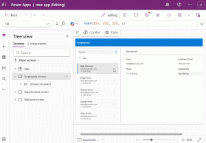 Enhanced Undo Redo in Power Apps Studio